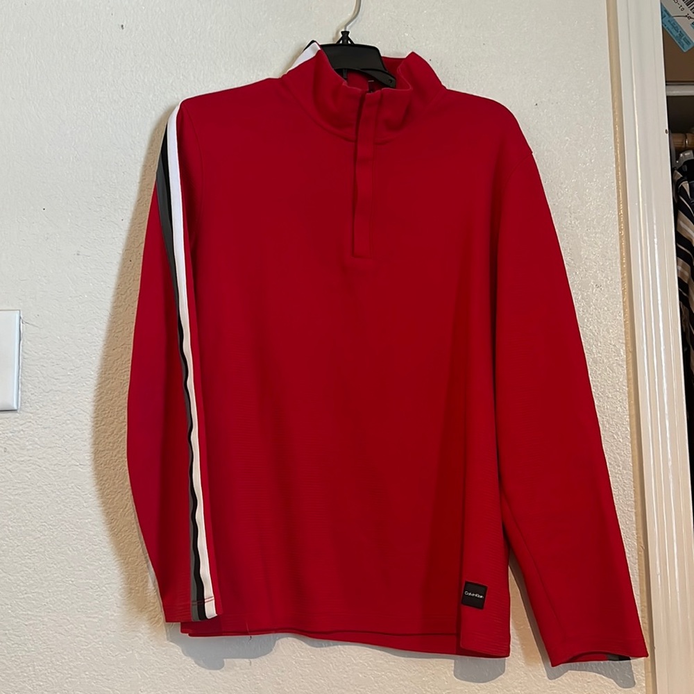 Calvin Klein athletic sweater